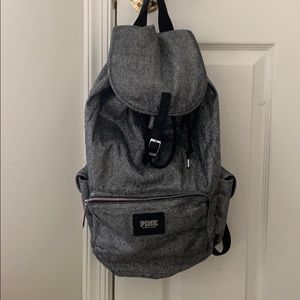 PINK Victoria’s Secret Silver Glitter Backpack